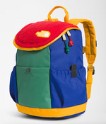 The North Face TNF Red/Deep Grass Green Mini Explorer Backpack