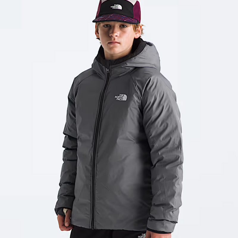 The North Face TNF Black B Reversible Perrito Hooded Jacket