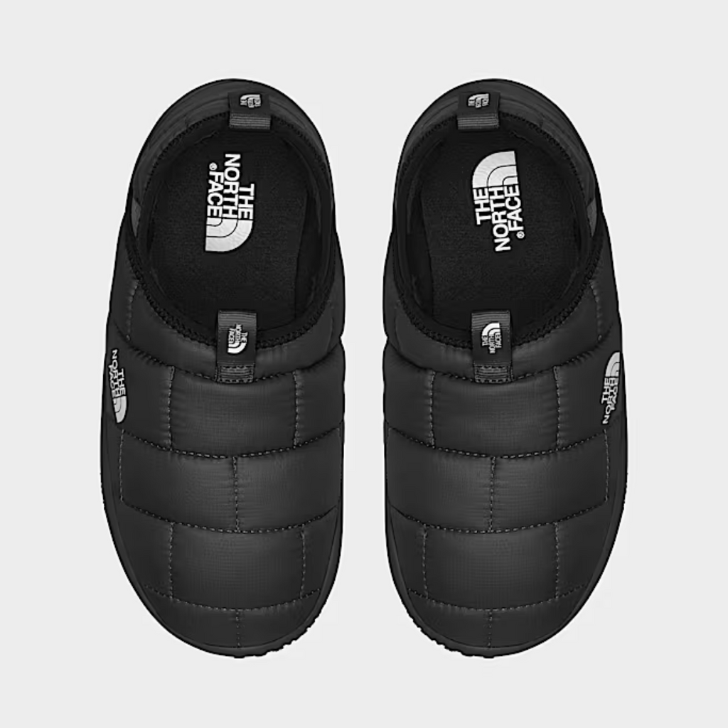 The North Face TNF Black/White Children's Thermoball Traction Mules