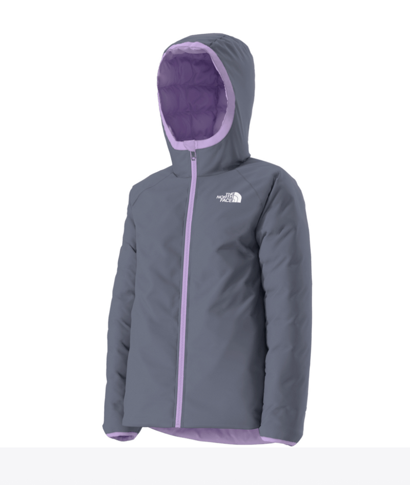 The North Face Lite Lilac Reversible Perrito Hooded Jacket