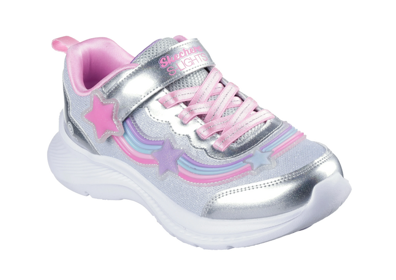 Skechers Silver Jumpsters 2.0 Children's Sneaker