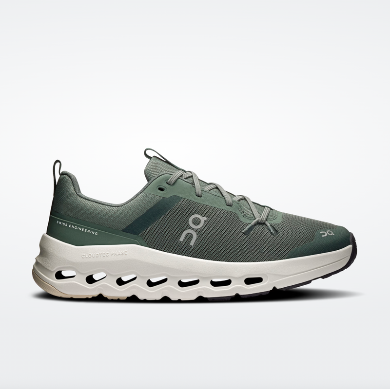 On Olive/Ghost Cloudleap Youth Sneaker