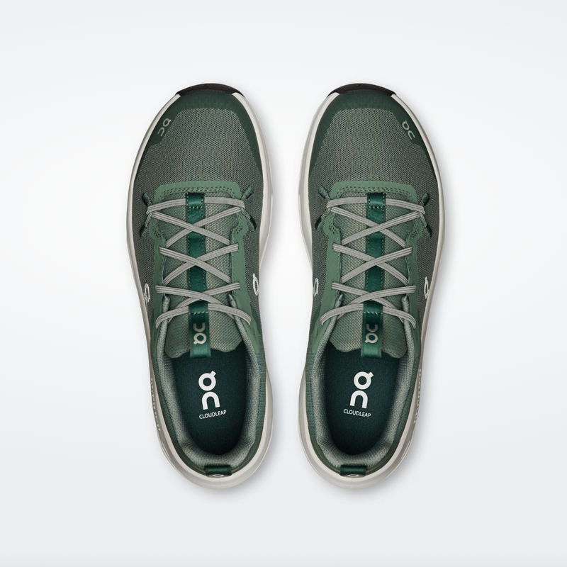 On Olive/Ghost Cloudleap Youth Sneaker