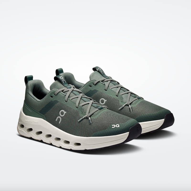 On Olive/Ghost Cloudleap Youth Sneaker