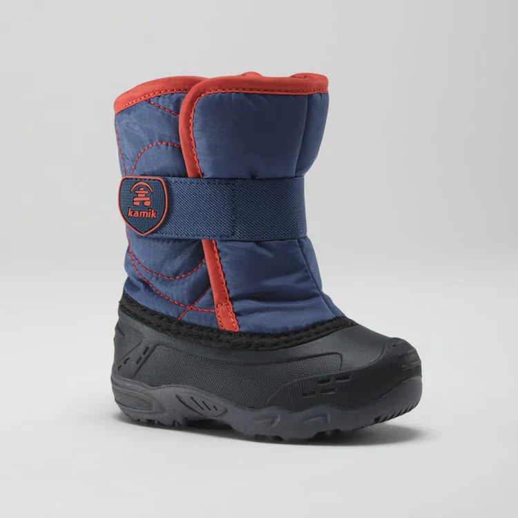 Kamik Navy/Orange Snowbug 5 Toddler Boot