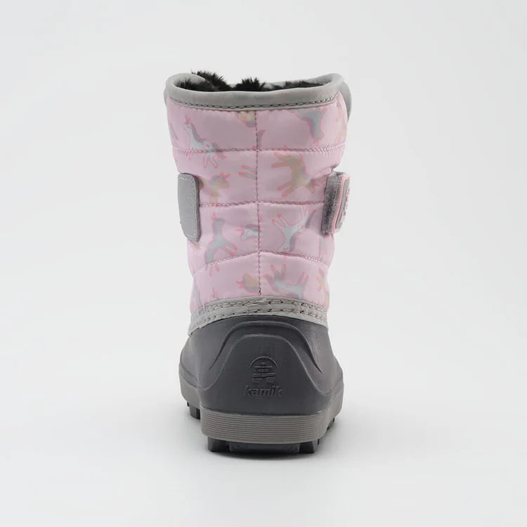 Kamik Light Pink Snowbug 7 P Toddler Winter Boot