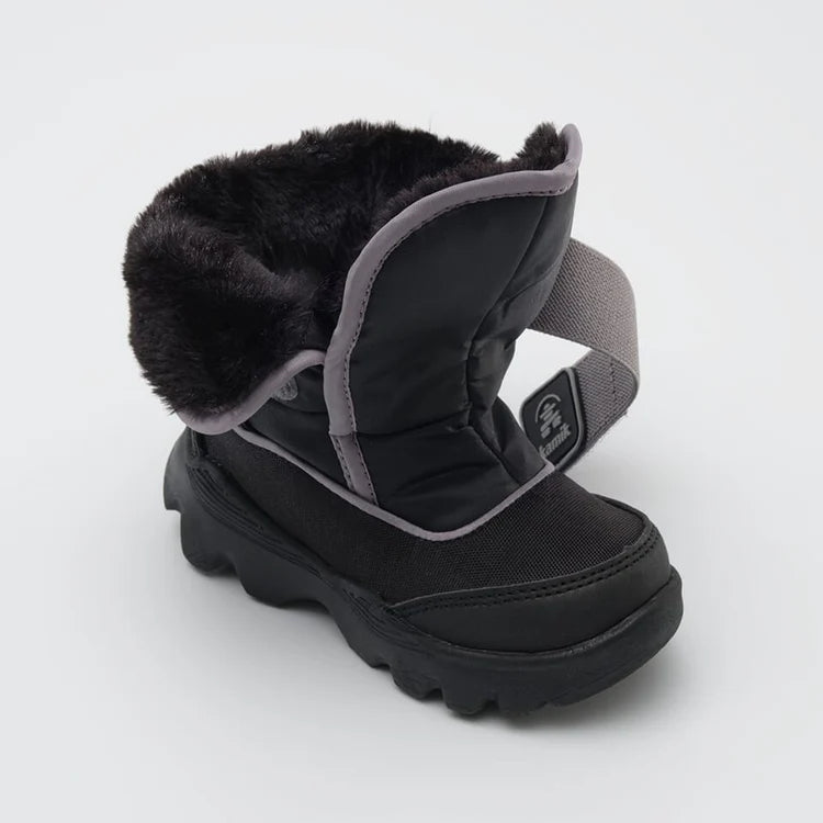 Kamik Black Snowland Toddler Winter Boot
