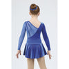 Mondor Adult Royal Glitter Velvet Skating Dress