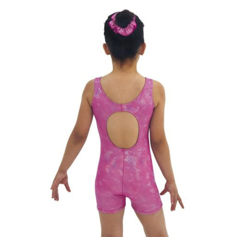 Mondor Metallic Pink Unitard