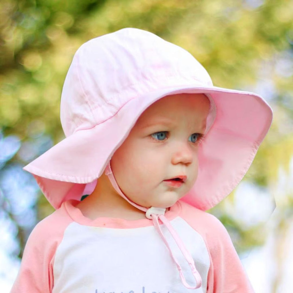 Jan & Jul Pink Cotton Floppy Hat