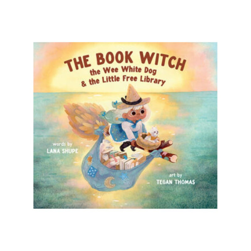 The Book Witch, the Wee White Dog, and the Little Free Library