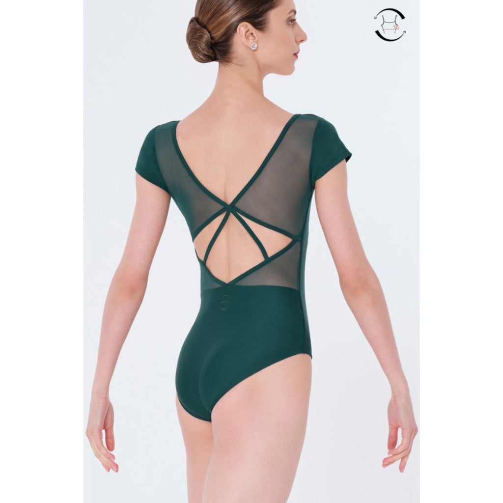 Wear Moi Ladies Forest Green Dolores Leotard