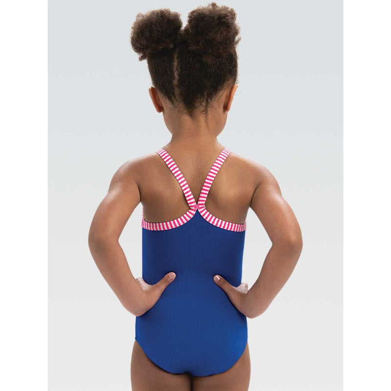 Dolfin Blue One Piece Toddler Swimsuit