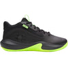 Under Armour Black/Anthracite Lockdown 7 Children’s Basketball Sneaker