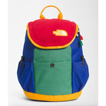 The North Face TNF Red/Deep Grass Green Mini Explorer Backpack