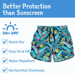 Jan & Jul Tropical UV Swim Shorts