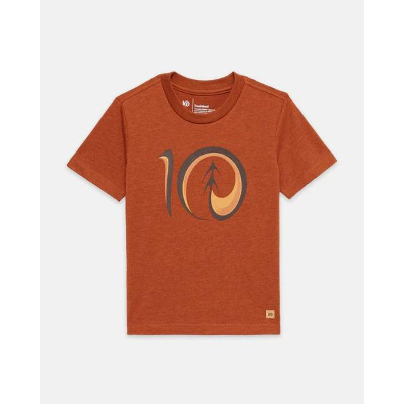 tentree Toffee/Buckskin Artist Series Kids Logo T-Shirt
