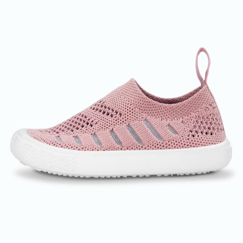 Jan & Jul Pale Pink Knit Slip On Shoes