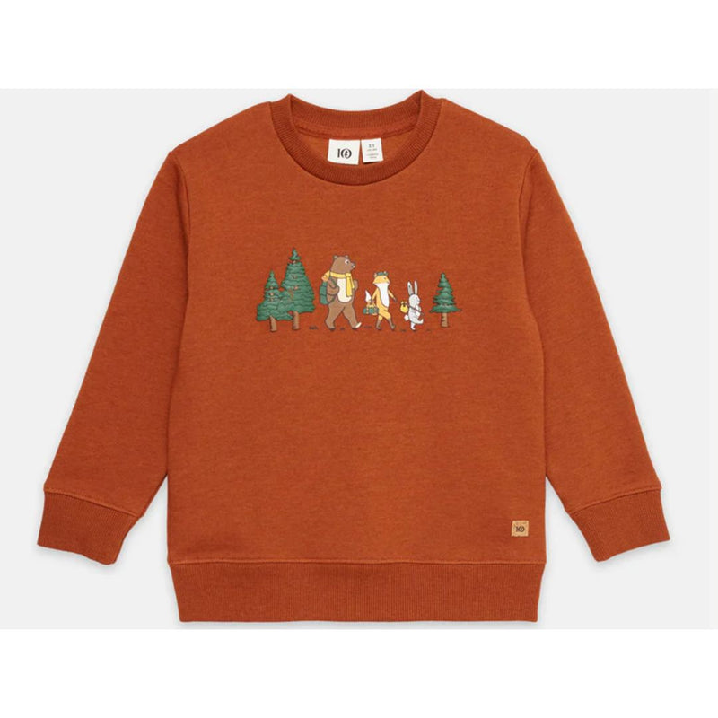 tentree Toffee/Eden Forest Walk Kids Crew Sweater