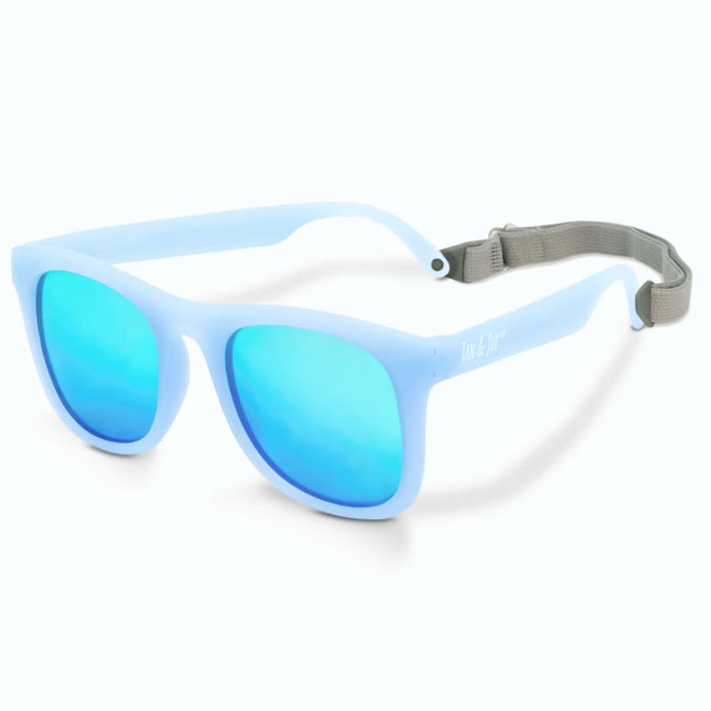 Jan & Jul Frosty Blue Aurora Polarized Sunglasses