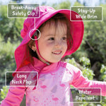 Jan & Jul Pink Ice Cream Aqua Dry Adventure Hat