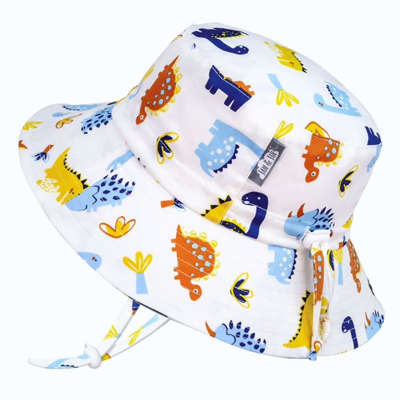 Jan & Jul Dino Kids Cotton Bucket Hat