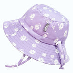 Jan & Jul Purple Daisy Cotton Bucket Hat