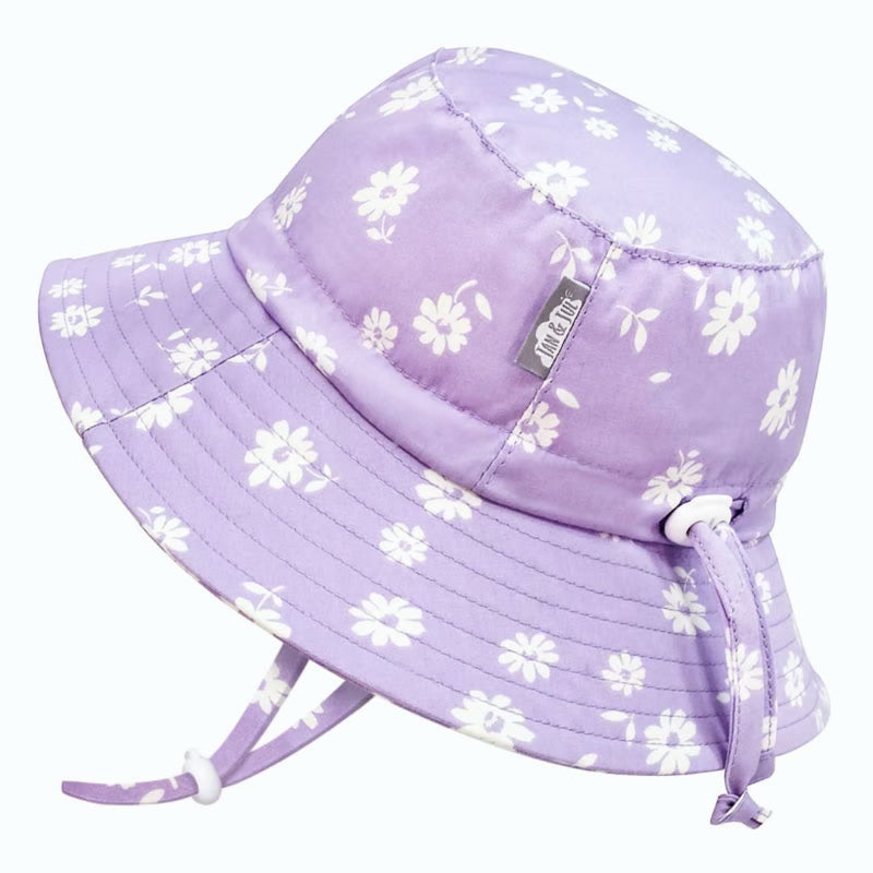 Jan & Jul Purple Daisy Cotton Bucket Hat