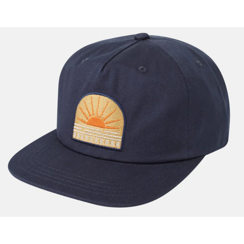 tentree Midnight Blue Sunrise Patch Snapback Kids Hat