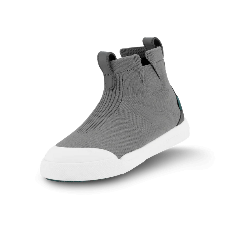 Vessi Concrete Grey Children's Chelsea Sneaker
