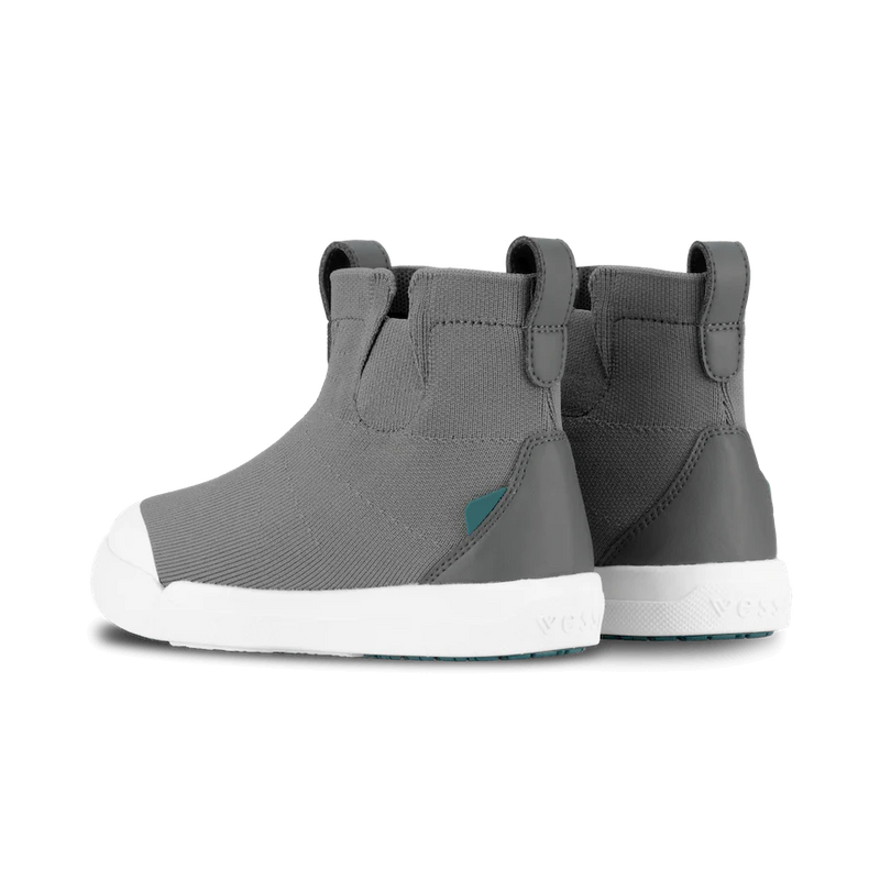 Vessi Concrete Grey Children's Chelsea Sneaker