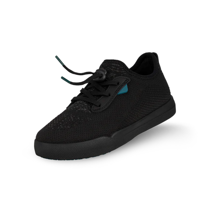 Vessi Asphalt Black on Black Children's Weekend Sneaker