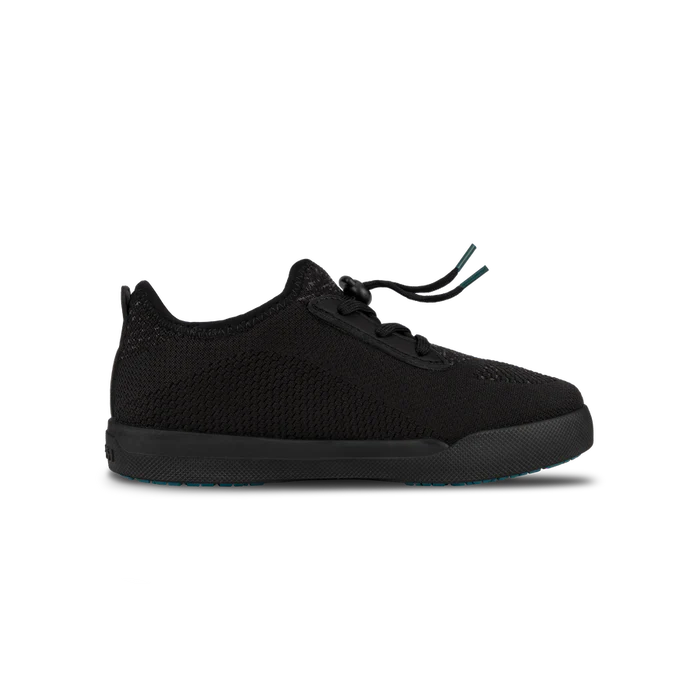 Vessi Asphalt Black on Black Children's Weekend Sneaker