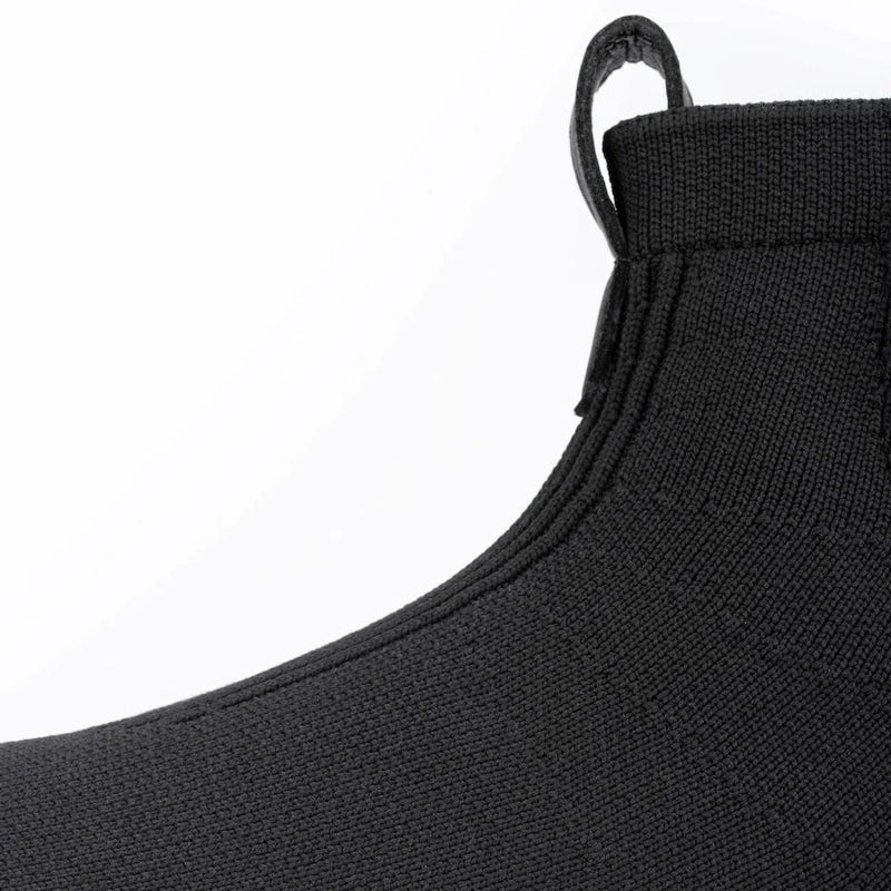 Vessi Asphalt Black on Black Children's Chelsea Sneaker