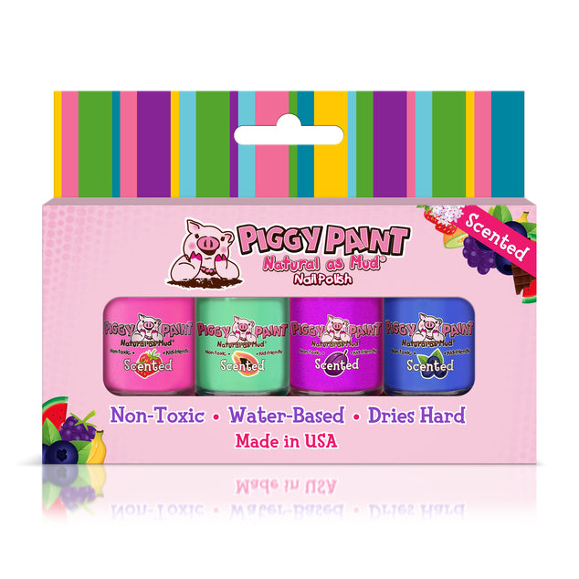 Piggy Paint Fruit Fairy Scented Nail Polish Set