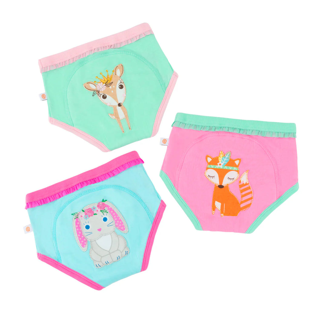 Zoocchini Woodland Princess Cotton Potty Training Pants
