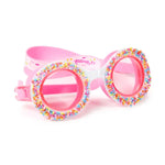 Bling2O Pink Donut Sprinkle Kids Swim Goggles