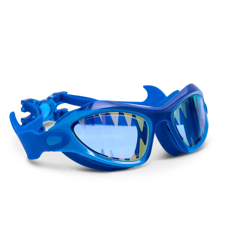 Bling2O Blue Megamouth Shark Kids Swim Goggles