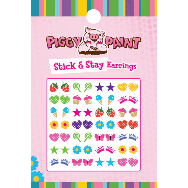 Piggy Paint Stick & Stay Earrings