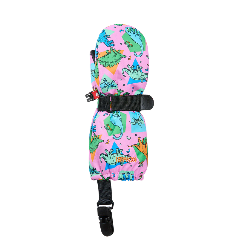 Kombi Pink Funky Dino Crazy Cariboo Children’s Mitt