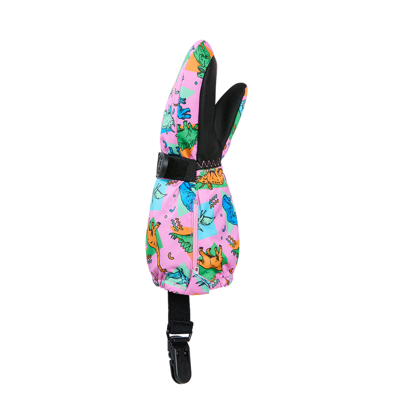 Kombi Pink Funky Dino Crazy Cariboo Children’s Mitt