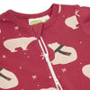 Parade Organics Polar Bears 2-Way Zip Romper