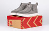 Billy Dark Grey Classic High Top Children's Sneaker