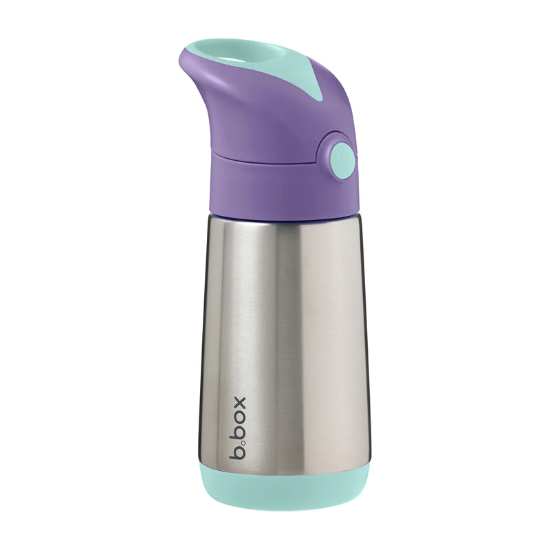 B.box Lilac Pop 350ml Insulated Drink Bottle