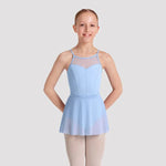 Mirella Blue Kaleidoscope Mesh Skirt