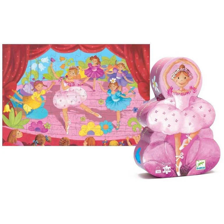 Djeco Ballerina Silhouette Puzzle