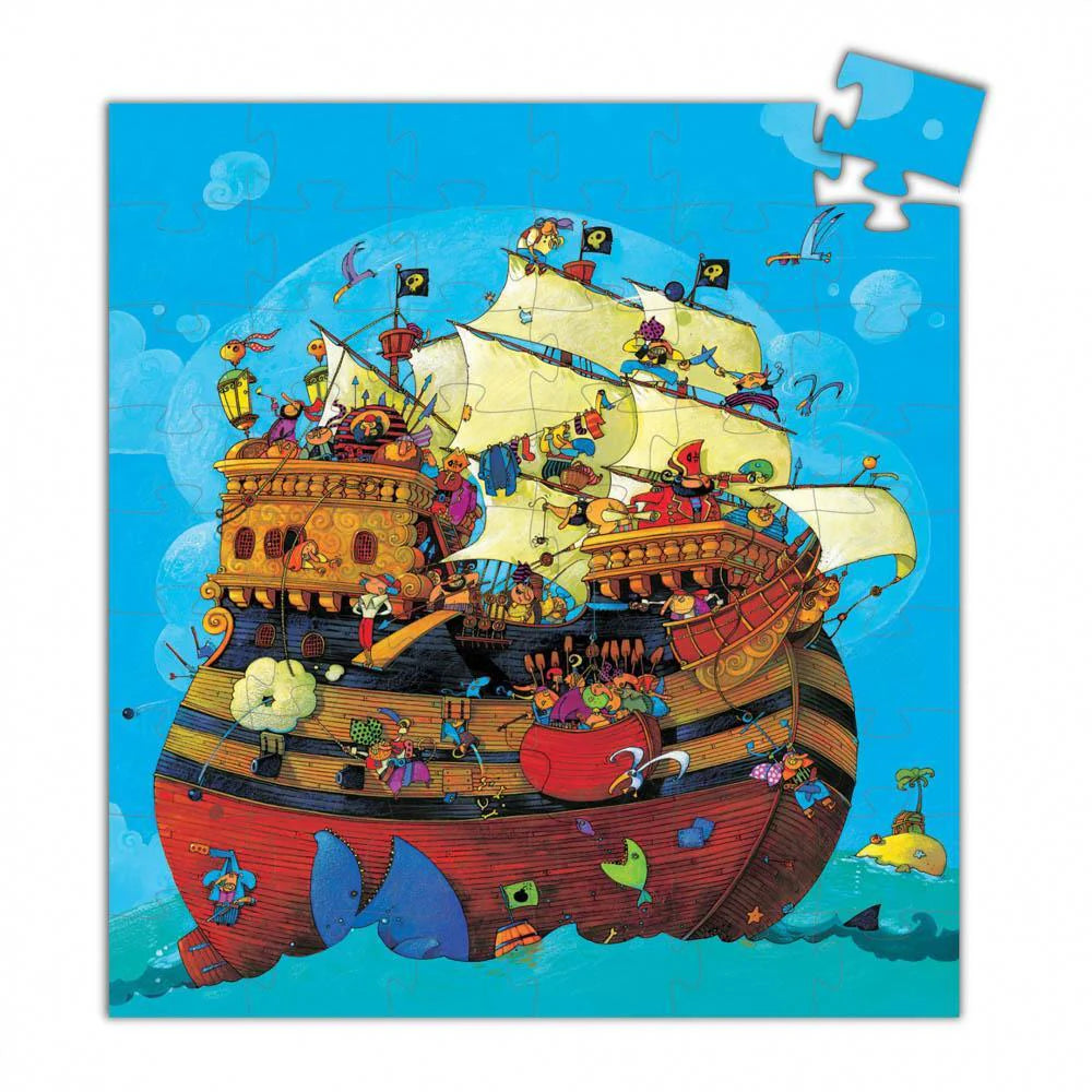 Djeco Barbarosa's Boat Silhouette Puzzle