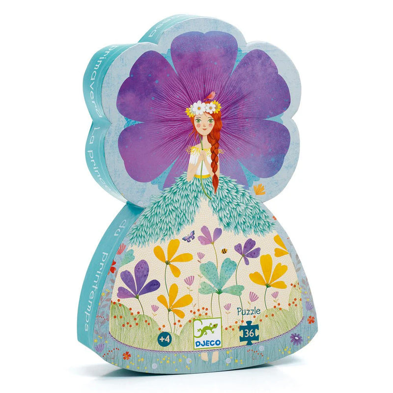 Djeco Princess of Spring Silhouette Puzzle