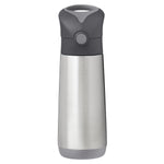 B.box Graphite 500ml Insulated Drink Bottle