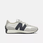New Balance Silver Birch/Black 327 Youth Sneaker